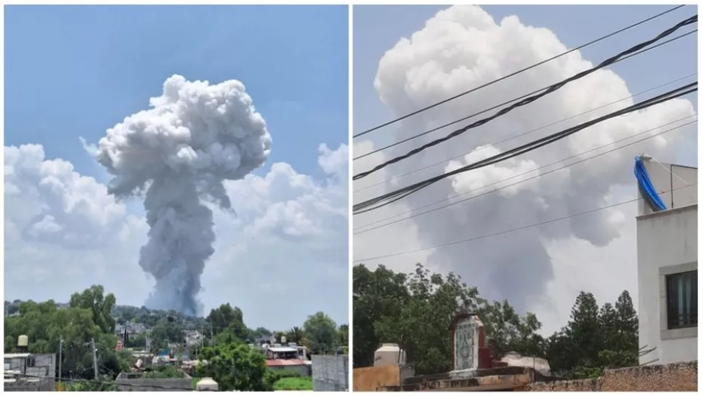 Explosión en polvorín de La Saucera, Tultepec: dos lesionados y alerta en zona pirotécnica