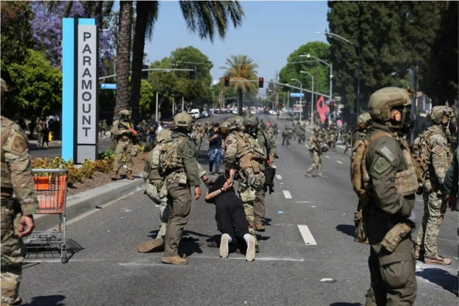 Pentágono retira marines de Los Ángeles tras protestas por políticas migratorias de Trump