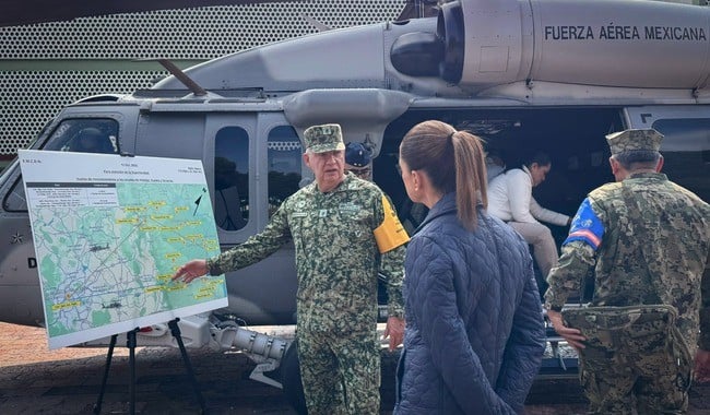 Sheinbaum recorre Hidalgo, Puebla y Veracruz para apoyar a los damnificados por las lluvias