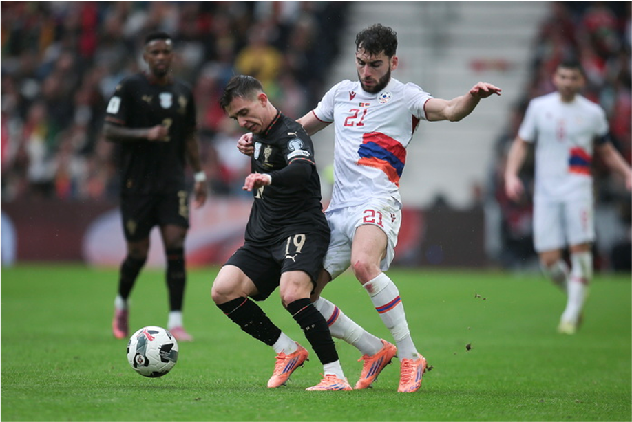 Portugal se va al Mundial 2026 con goleada histórica de 9-0 sobre Armenia