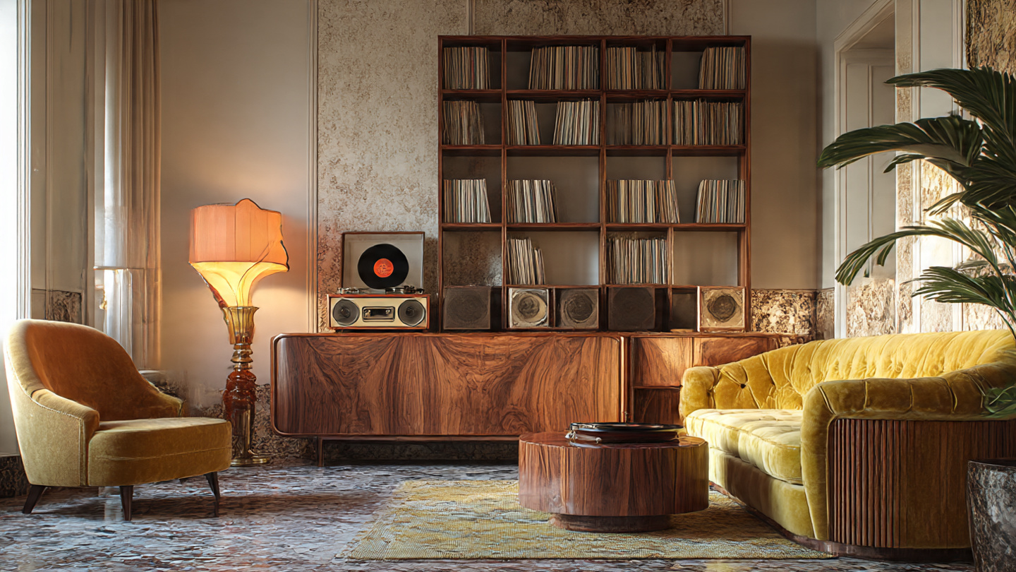 Ecos del Pasado: El renacimiento vintage convierte el hogar en un museo viviente