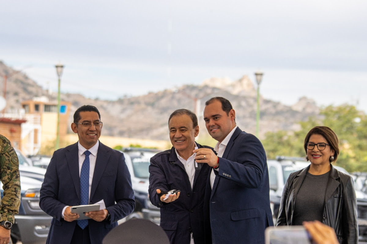 Gobierno de Sonora incrementa fuerza operativa con 67 nuevos vehículos de patrullaje
