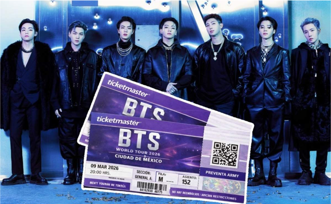 BTS en México: cambian la preventa y ya hay precios oficiales