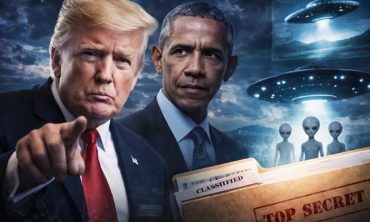 Trump ordena abrir archivos secretos sobre Ovnis tras polémicas declaraciones de Obama