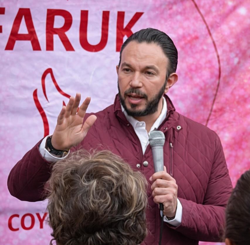 Faruk Miguel busca consolidar control territorial en bastión estratégico de Coyoacán